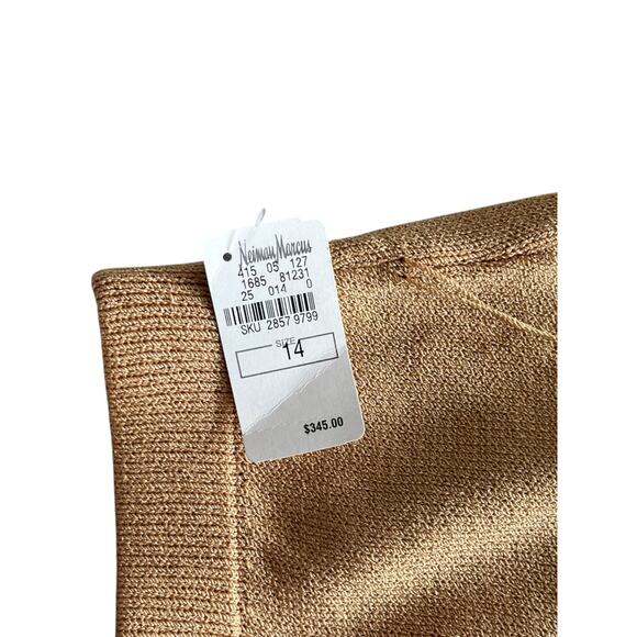 NWT St John Neiman Marcus Straight Leg Wool Pants Women’s Size 14 Vintage - Picture 3 of 9